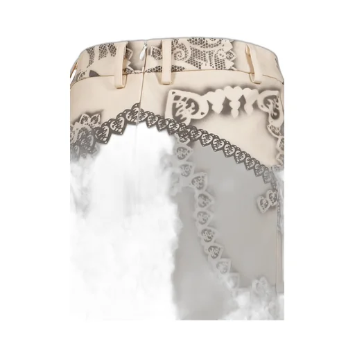Feline Airbrush Pocket Skirt / Beg