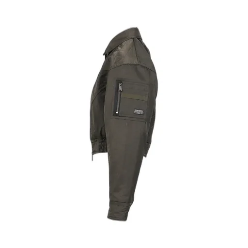 Matty Quilted Bomber Jacket / Kha