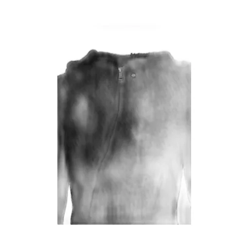 Moro Knitted Hoodie Zip-Up / Blk
