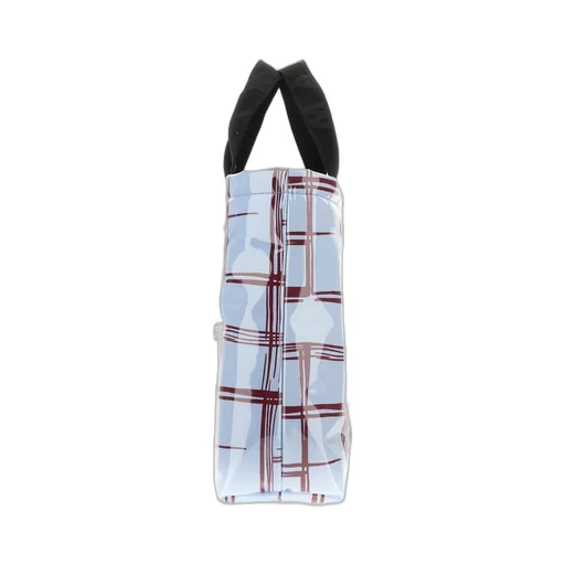 Marni Checked Logo Patch Tote Bag