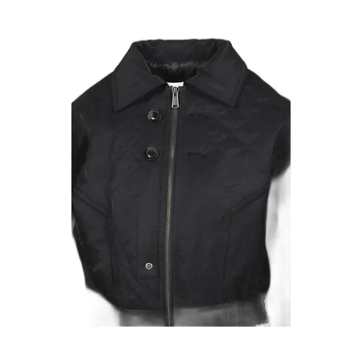 Matty Quilted Bomber Jacket / Blk