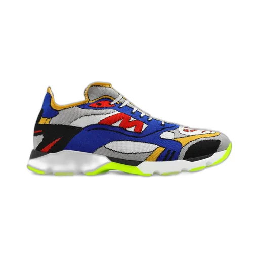 Marni Trompe L'oeil-Printed Round-Toe Sneakers