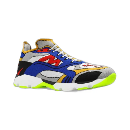 Marni Trompe L'oeil-Printed Round-Toe Sneakers
