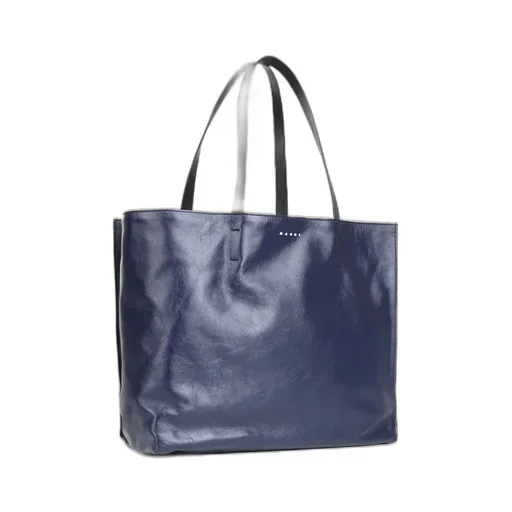Marni Logo Print Tote Bag