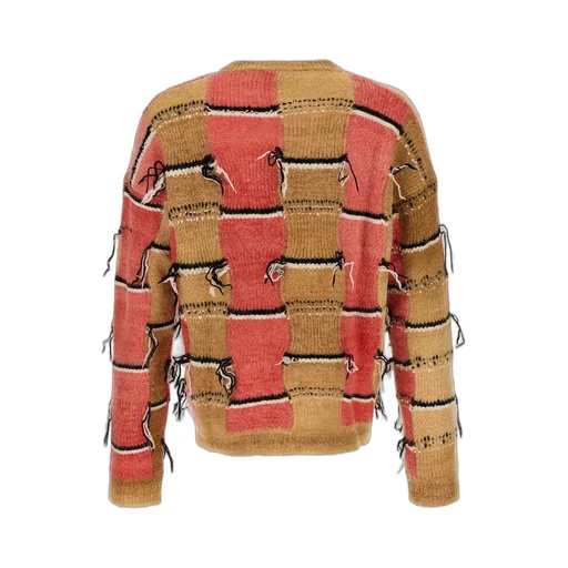 Marni Roundneck Fringed Multicolor