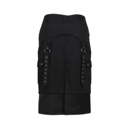 Wiffy Cargo Midi Skirt / Black