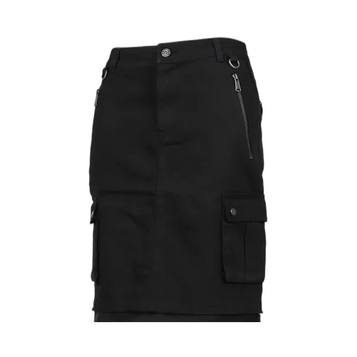 Wiffy Cargo Midi Skirt / Black