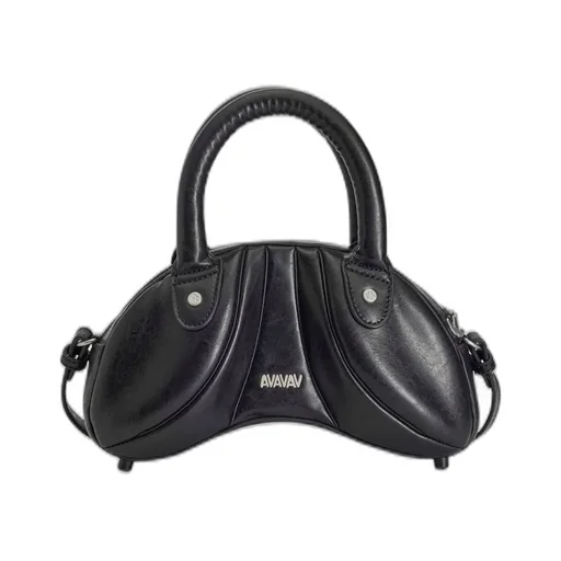 Pu Sclpt Bag / Black