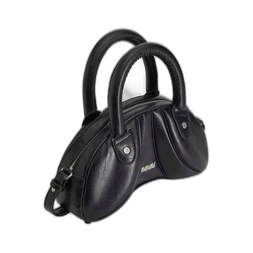 Pu Sclpt Bag / Black
