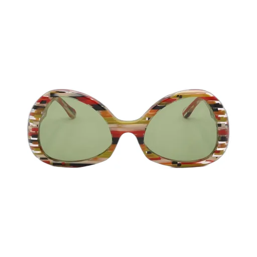 Marni Eyewear Anu Ohia Oversized Frame Sunglasses