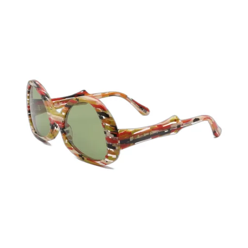 Marni Eyewear Anu Ohia Oversized Frame Sunglasses