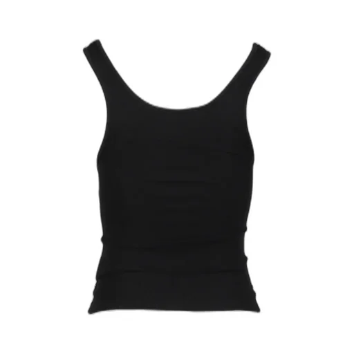 Vest Top With Sequins And Beading / Blk