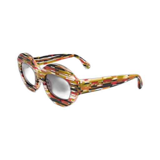 Marni Eyewear Oversized Frame Sunglasses
