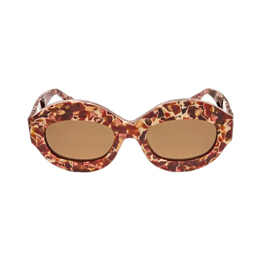 Marni Eyewear Oversized Frame Sunglasses