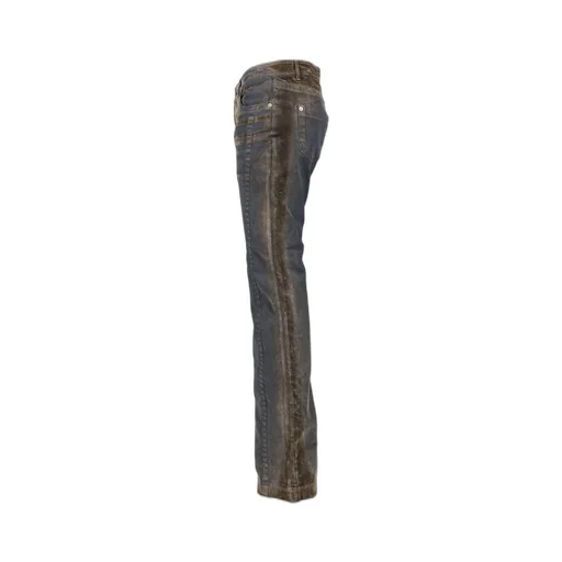 Flock Denim Trousers / Stone