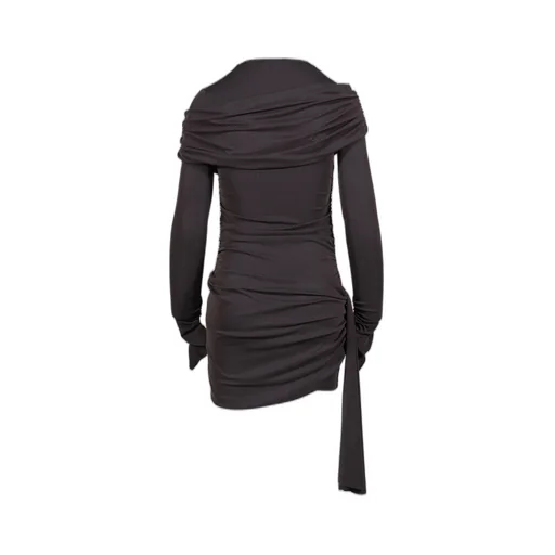 Virgo Mini Dress / Grapgite