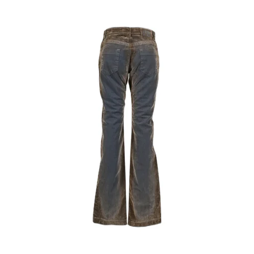 Flock Denim Trousers / Stone