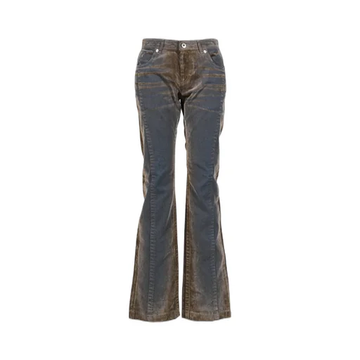 Flock Denim Trousers / Stone