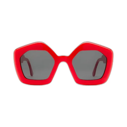 Marni Eyewear Pentagon Frame Sunglasses