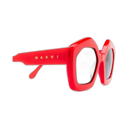 Marni Eyewear Pentagon Frame Sunglasses