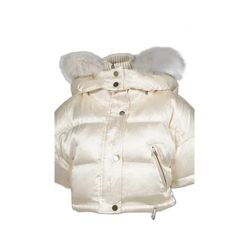 Mabel Bomber Jacket / Ecru