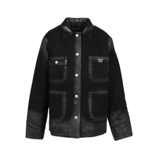 Marfa Twill Work Jacket / Dusted Blk