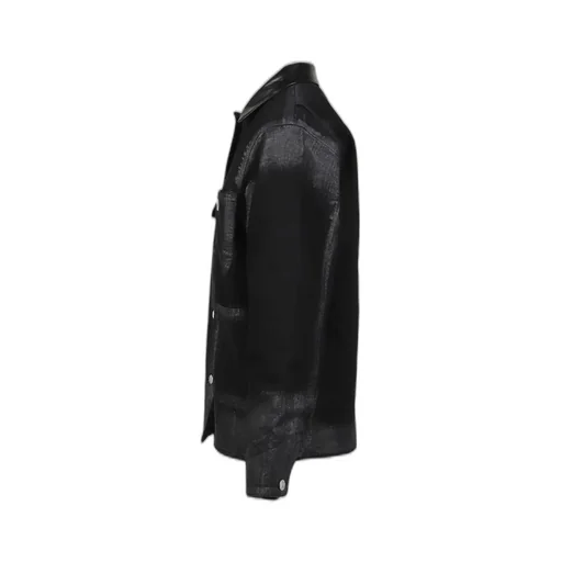 Marfa Twill Work Jacket / Dusted Blk