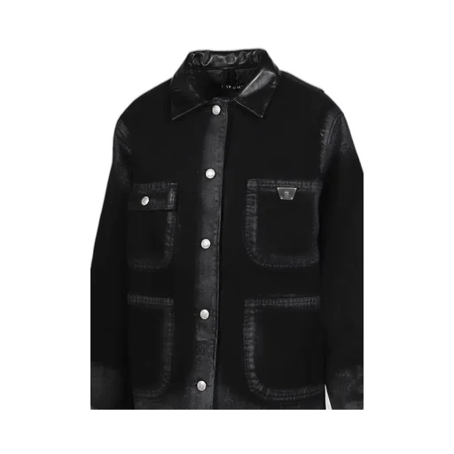 Marfa Twill Work Jacket / Dusted Blk