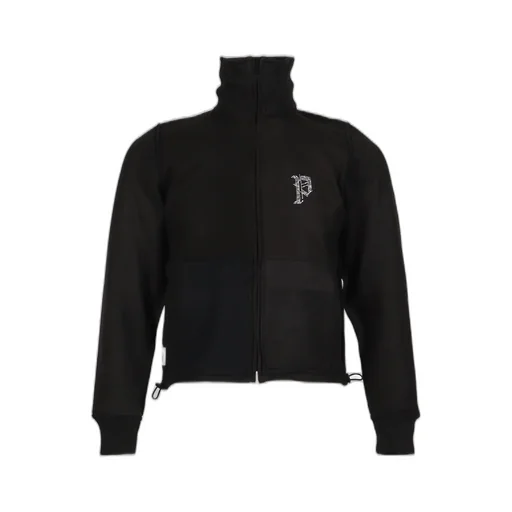 Fleece Bckd Jersey Black Inside Out Fleece Jacket / Blk