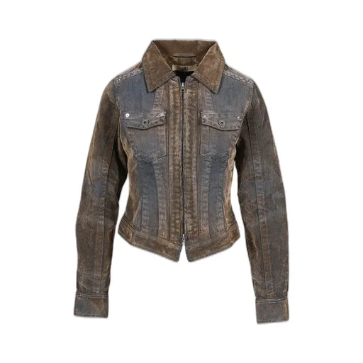 Flock Denim Jacket / Stone