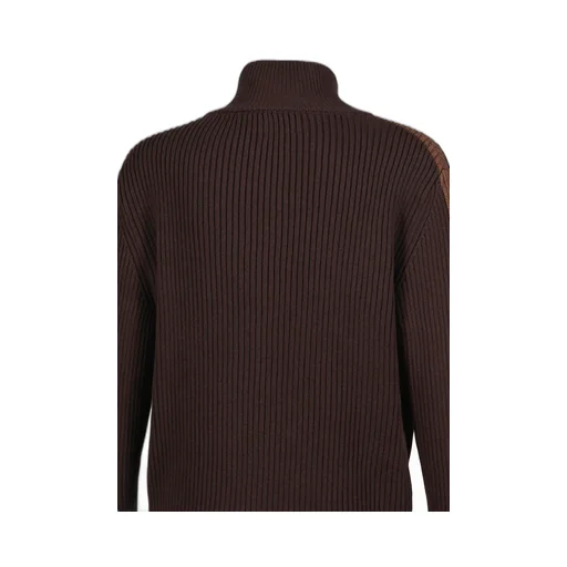 Double Zip Knit / Brw