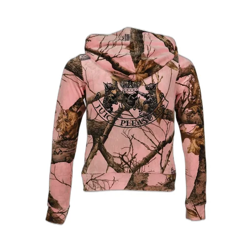 Realtree Velor Robertson Hoodie / Pink Edge
