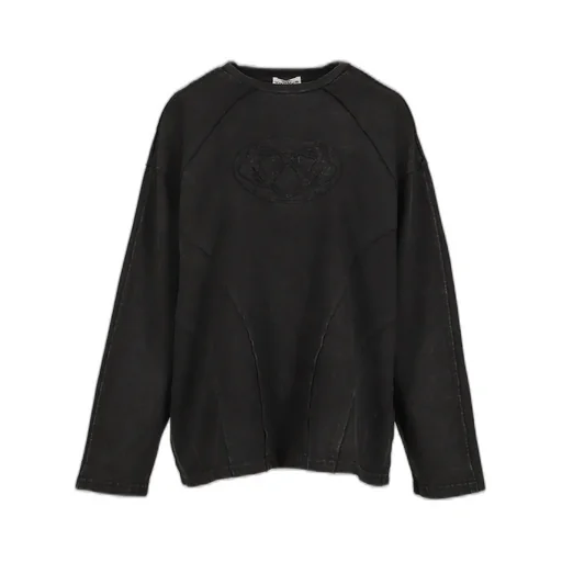 Crewneck L/S Tee / Black