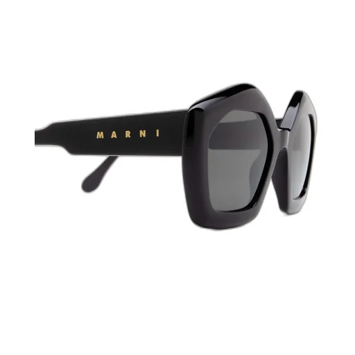 Marni Eyewear Pentagon Frame Sunglasses