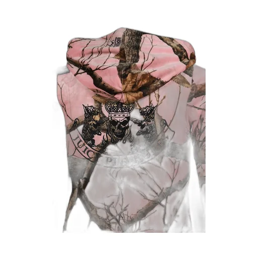 Realtree Velor Robertson Hoodie / Pink Edge