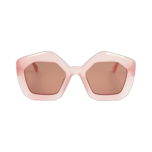 Marni Eyewear Geometric Frame Sunglasses
