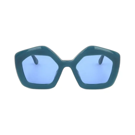 Marni Eyewear Geometric Frame Sunglasses