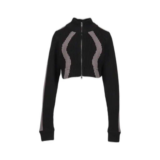 Double Zip Knit / Black