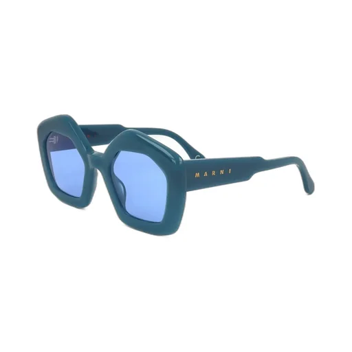Marni Eyewear Geometric Frame Sunglasses