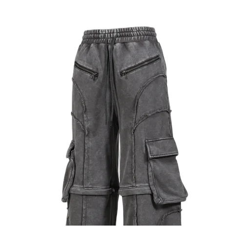 Split Sweat Pants / Gry