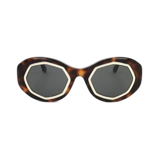 Marni Eyewear Oval Frame Sunglasses
