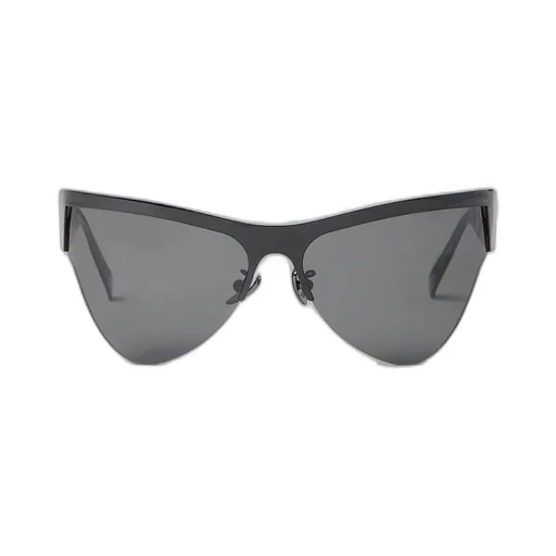 Marni Eyewear Triangular Rimless Frame Sunglasses