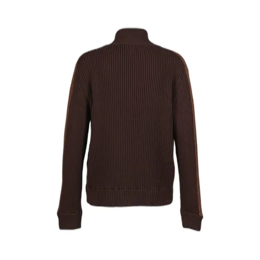 Double Zip Knit / Brw