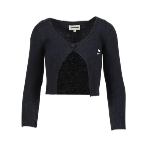 Single-Button Cardigan / Nvy