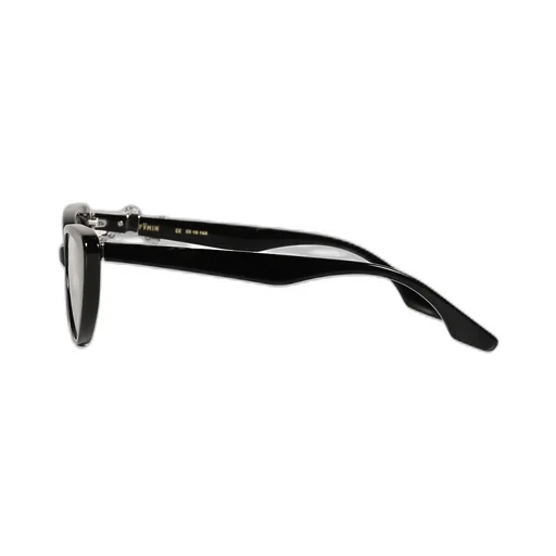 Gemstone Bowknot Glasses Side Bow / Blk