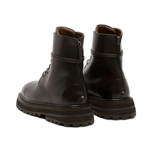 MarsÈLl Round Toe Lace-Up Boots