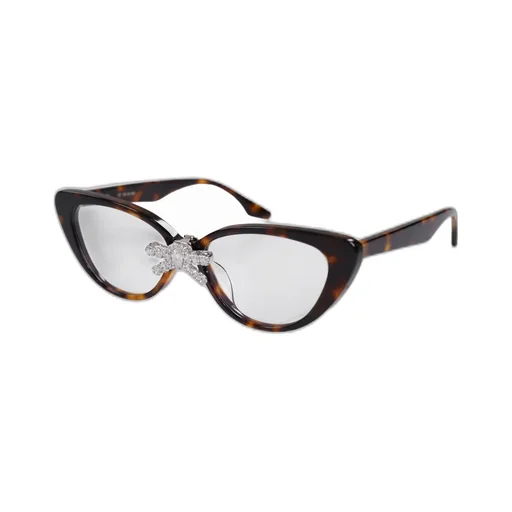 Gemstone Bowknot Glasses Middle Bow / Brw