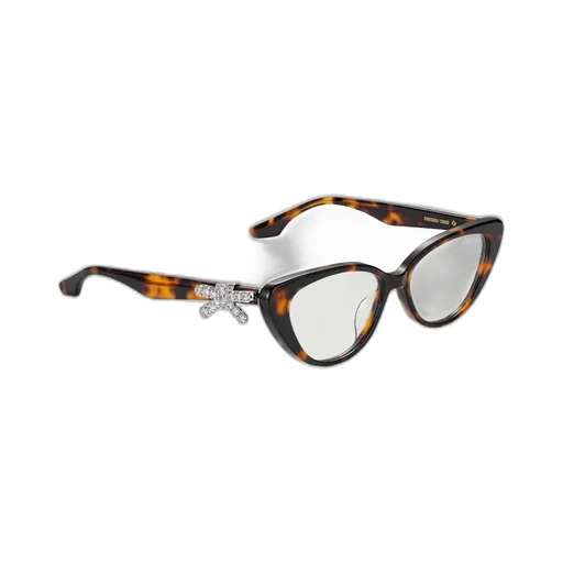 Gemstone Bowknot Glasses Side Bow / Brw