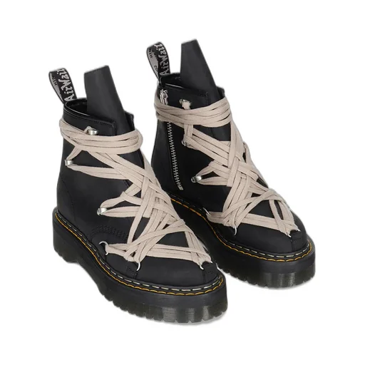 W's Quad Sole Megalace_ Boot / Blk
