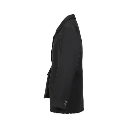 Pleated Blazer Black / Blk